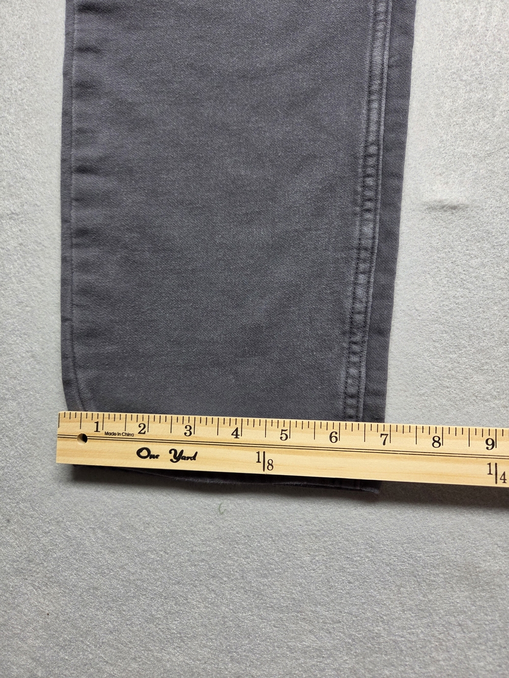 Banana Republic Mens Gray Straight Leg Stretch 5-Pocket Pants 34x30 1620338 - Picture 4 of 9